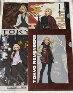 Tokyo Revengers Sano Manjiro Clear File Set (Bundle)