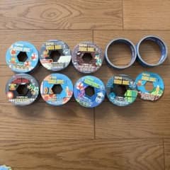 中古含　マリオ　ゲームステージ　テープコレクション　ペプシ　9点　ゲーム　グッズのサムネイル