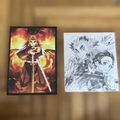 鬼滅の刃 無限列車編　オリジナルCD・特典描き下ろし色紙セットのサムネイル