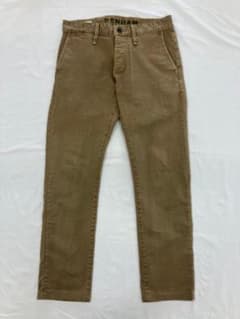 DENHAM　LONDON　SLIMFIT　カーキベージュ　デニムパンツのサムネイル