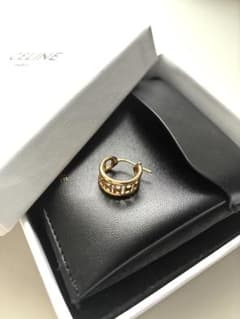 廃盤　セリーヌ トリオンフ マルチフープピアス ゴールド　片耳のみ