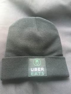 ニット帽 新品 未使用 UBER eats ウーバーイーツのサムネイル