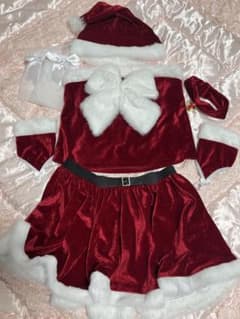 ベルベット サンタコスプレ衣装 サンタ コスプレ衣装 ベルベット 赤 - メルカリ