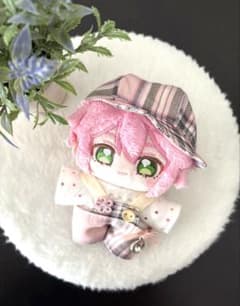 あんスタ いつぬい 10cmぬい服 12cmぬい服 ピンク系 チェック柄 - メルカリ