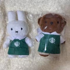 【限定品】スターバックス　ミッフィー　ボリス　ぬいぐるみキーチェーンのサムネイル