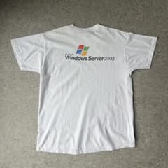 00sMicrosoft Windows マイクロソフト2003 プリントT - メルカリ