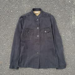 archive 90's miumiu スタンドカラー シャツ ジャケットXL archive 90's miumiu スタンドカラー シャツ ジャケットXL - メルカリ