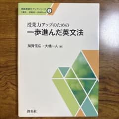 授業力アップのための一歩進んだ英文法のサムネイル