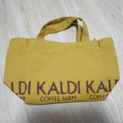 カルディ ミニトートバック マスタードのサムネイル