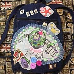 あゆー様専用 リメイク リュック バズ ヴィンテージシーツのサムネイル