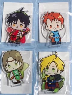 幻想水滸伝 主人公 テッド ルック グレミオ アクリルスタンド 幻水展