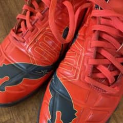PUMA サッカー　シューズ 26.5cm レッド トレーニングシューズのサムネイル
