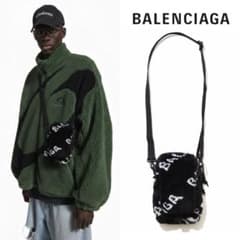 BALENCIAGA バレンシアガ ショルダーバッグ エクスプローラー ファー 