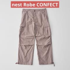【美品】nest Robe CONFECT コットンラミー カーゴパンツ 4のサムネイル