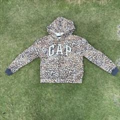 GAP ヒョウ柄 ジップパーカーのサムネイル