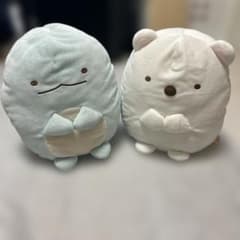 Sumikko Gurashi Plush Toy Set (2 pieces): Lizard and Polar Bear
