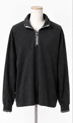 Supreme ジッパー付きハイネック トレーナー M ブラック - メルカリ
