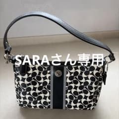 COACH シグネチャー ショルダーバッグ ブラックのサムネイル