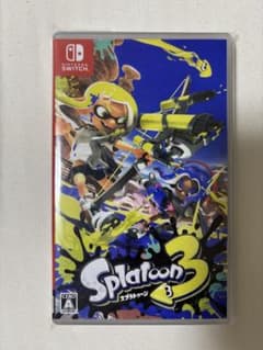 スプラトゥーン3 Nintendo Switch ソフト ケース付きのサムネイル