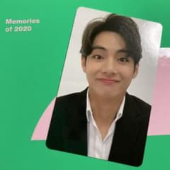 BTSメモリーズ 2020 トレカ　V テテのサムネイル