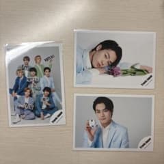 Travis Japan 松田元太 ホワイトデー 公式写真 3枚セットのサムネイル