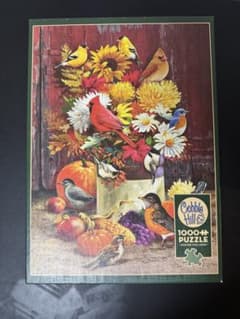 Cobble Hill 1000ピース ジグソーパズル 鳥と花のサムネイル
