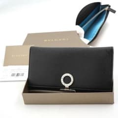 未使用品✨ BVLGARI 長財布 ビーゼロワン レザー ブラック 箱保証書付