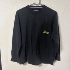 ZARA キッズ 長袖 ポケットTシャツ ブラック バナナ刺繍のサムネイル