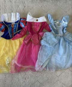 プリンセス ドレス 3着セット 110cm 女の子 ハロウィン 仮装のサムネイル