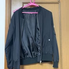 MA-1 ブルゾン 黒色のサムネイル