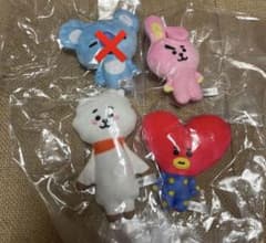 BTS BT21 푹신푹신 마스코트 3개 세트