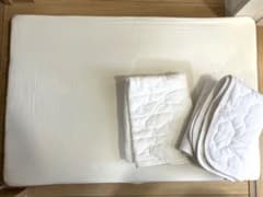 【専用出品】ベビー ミニ 敷布団 フィットシーツ 敷パット セットのサムネイル