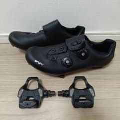 SPD-SL対応 ビンディングシューズ ペダルセット - メルカリ