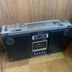 ソニー　ラジカセ　CF-6500　ラジオ・カセット動作確認済みのサムネイル