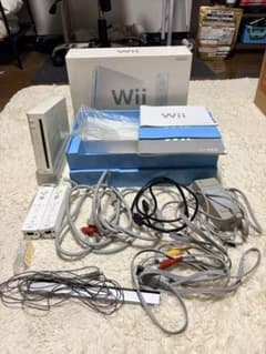 [動作確認済み] Nintendo Wii 本体 箱付きのサムネイル