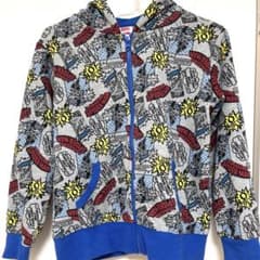 MARVEL COMICS Spider-Man all-over print hoodie, size 140cm
