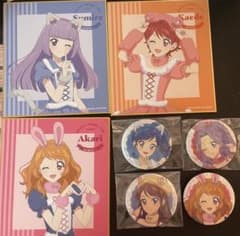 アイカツ 色紙 缶バッジのサムネイル