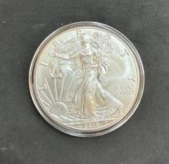 銀貨1オンス 2016年 アメリカ・イーグル ウォーキングリバティ 保証