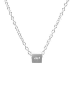 【希少品】HUF ネックレス キューブ型 シルバーのサムネイル