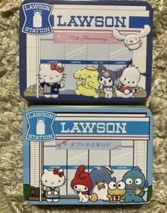 LAWSON 50주년 기념 산리오캔 2개 세트