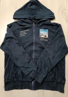 JENNI love Zip-up Hoodie, Navy, Size 160