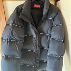 Supreme Logo Tape Puffy Jacketのサムネイル