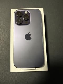 [신품 미사용] iPhone14 Pro 512GB 딥 퍼플