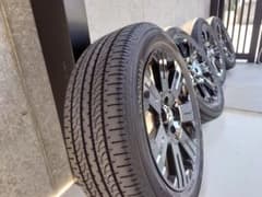wap様専用　デリカD5 シャモニー　タイヤ　・ホイール　4本セットのサムネイル