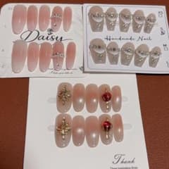 海外製　ネイルチップSサイズ　3種セットのサムネイル