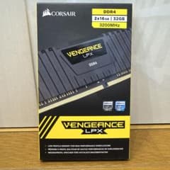 ジャンク品Corsair LPXDDR4 2x16GB 32GB 3200MHzのサムネイル