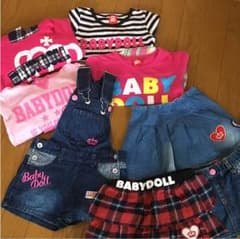 ベビードール100センチ8枚セット❤︎まとめ売りのサムネイル