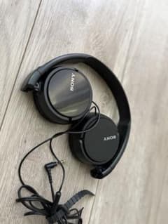 SONY 有線ヘッドホン MDR-ZX110 ブラックのサムネイル