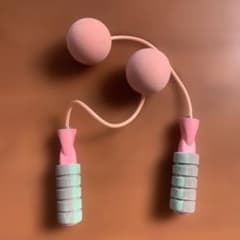 縄跳び エクササイズ用 ピンクのサムネイル