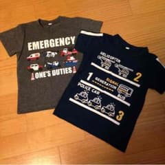 merry 様専用☆男の子夏物Ｔシャツ☆二枚組＊のサムネイル